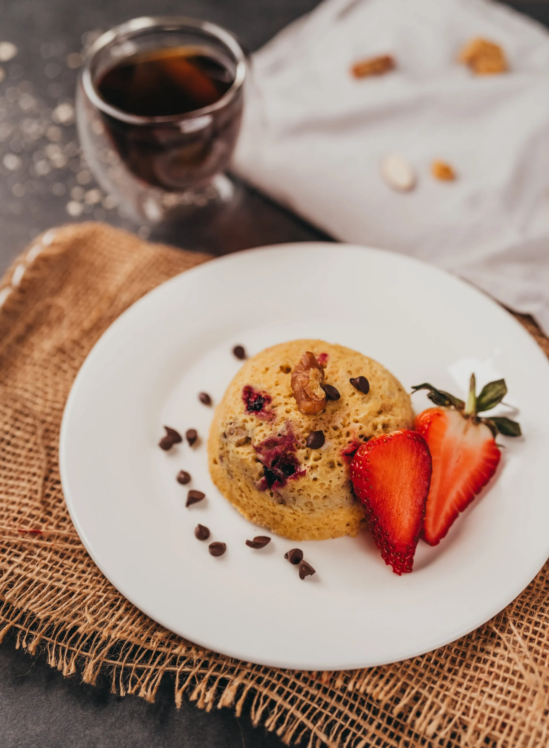 Bowlcake moelleux aux fruits rouges